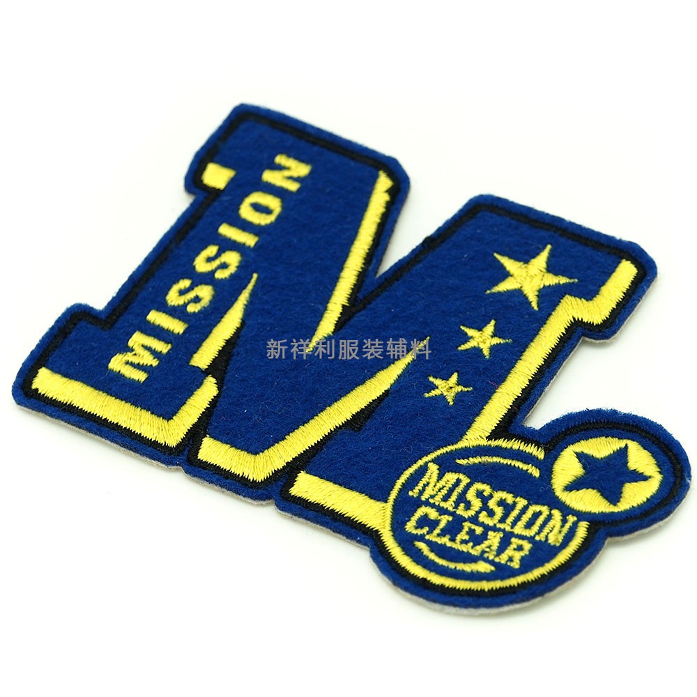 服装樱桃视频大全免费高清版刺绣臂章 徽章背胶魔术贴LOGO袖章 电脑绣花章仔批发